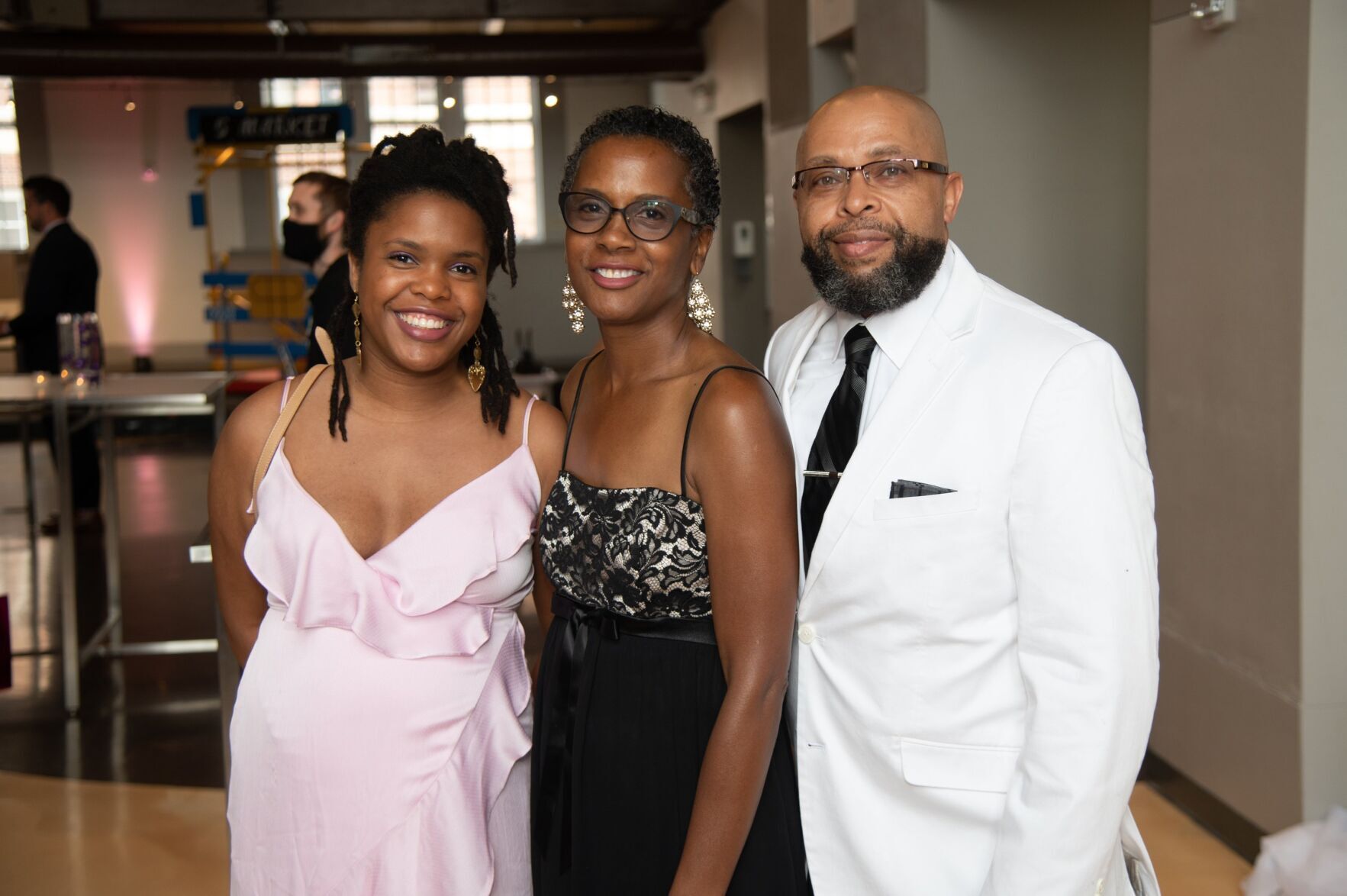 Rukiya Anthony, Lillian Anthony and Rev. Kevin D. Anthony